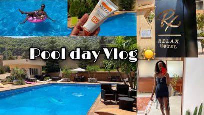 VLOG: Pool day at Relax Hotel Tlemcen☀️ || Muchimba Nicole